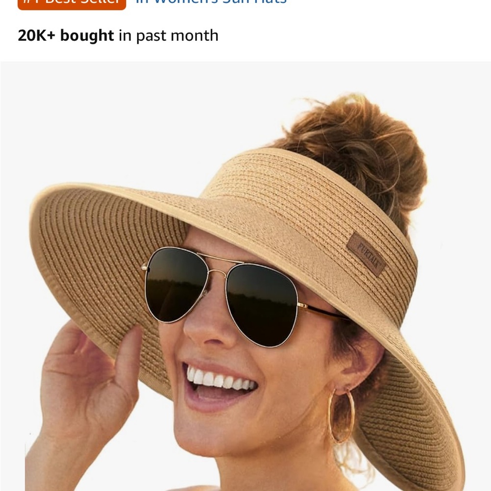 Women's Tan Sun Hat